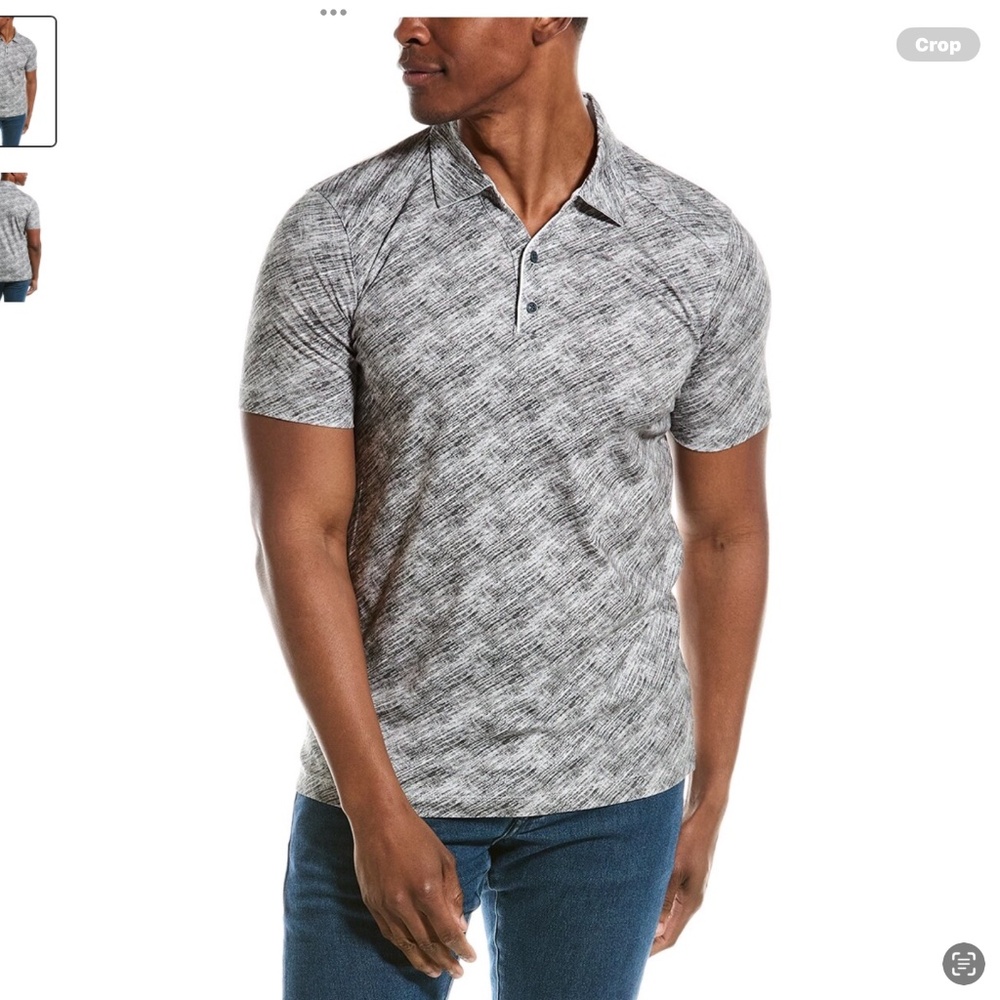$50 SALE! Raffi Polo Shirt: Size XL Color Gray - New